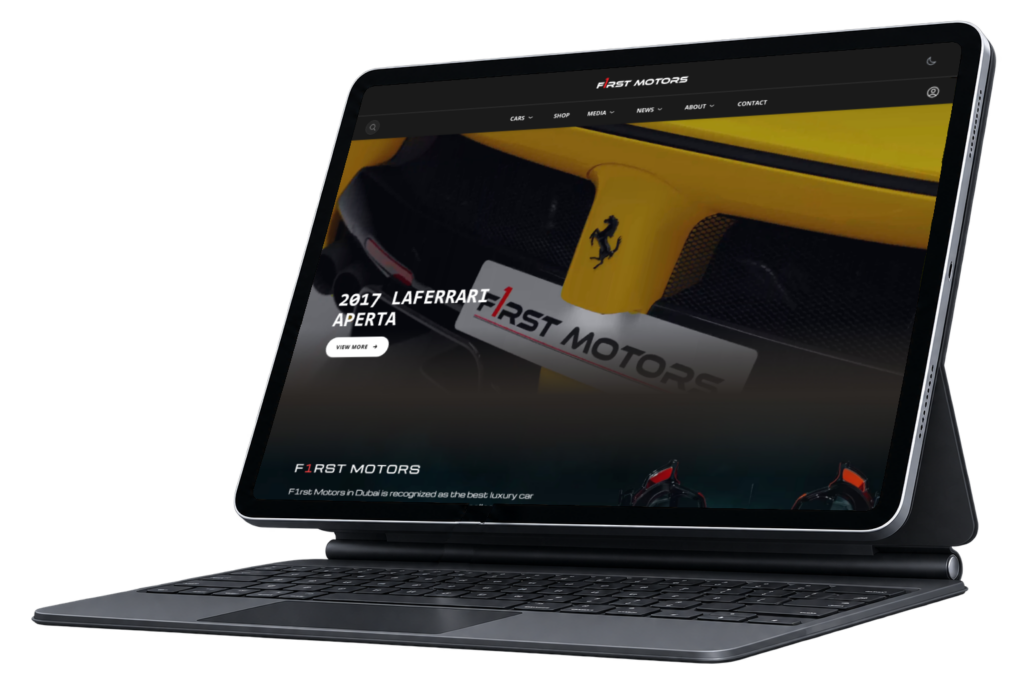 F1rst Motors project overview