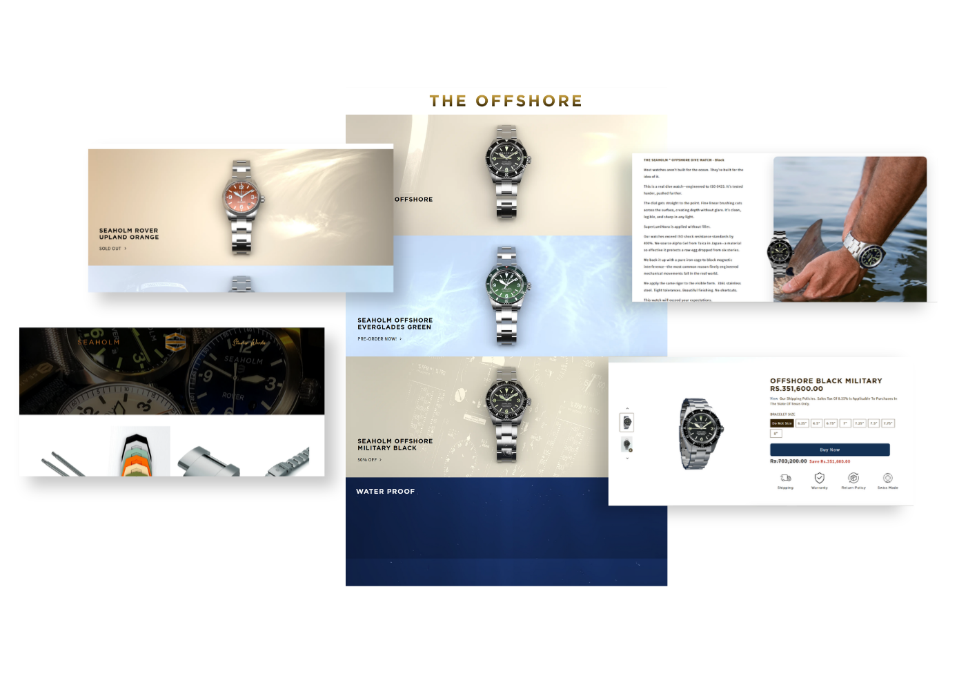 SEAHOLM Automatic portfolio showcase
