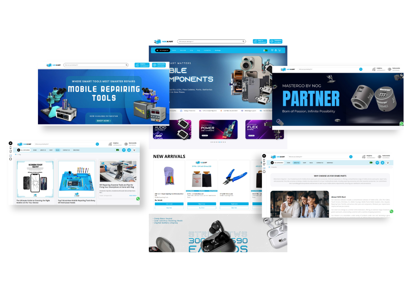 NOG KART portfolio showcase