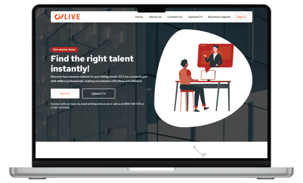 CV Live delivered solution
