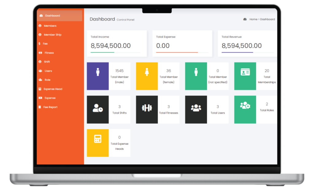Gym Management System delivered solution